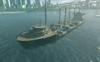 Cargo Ship Suspension MW2