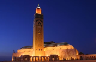 Hassan II Mosque in Casablanca