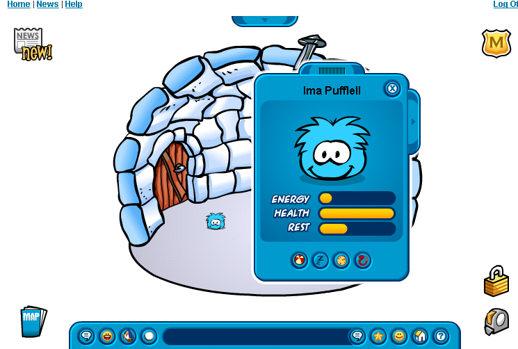 Image:Imagine Wizard's puffle on clubpenguin 2.PNG