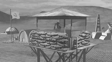 A guard tower