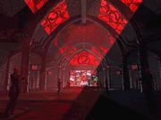 Interior of the Temple.