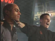 Hassan, moments before his death.