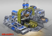 The ore refinery utilised by the Allies in WWIII.