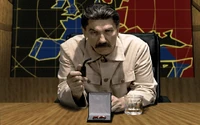 Joseph Stalin -leader of the USSR at the time of Great World War II