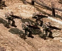 The Assault Suit's technological descendant was the Zone Trooper armor