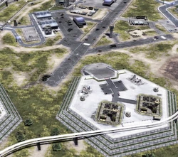 The Langley AFB after invasion.