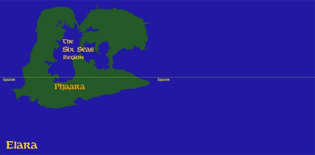 A map of the planet Elara