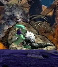 A cetus grendel child in the water area of Terra Reborn