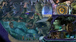 The left side of the Marine Terrarium