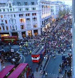 Critical Mass in London 2006
