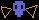 Blue Big Skull Bat