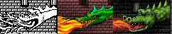 Dragon' comparison, between Dark Castle, Color Dark Castle, and Return to Dark Castle.