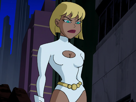 Obviously Not Power Girl
