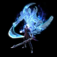 Nero in his Devil Trigger.