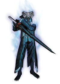 Vergil's Yamato Devil Trigger in Devil May Cry 3