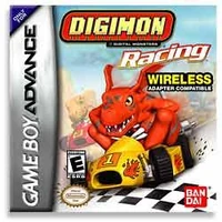 North American box art for Digimon Racing