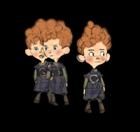 Triplets Color Layers onblack