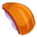 Orange Larva Skin