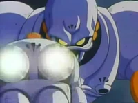 Evil Robot ready to fire his gun