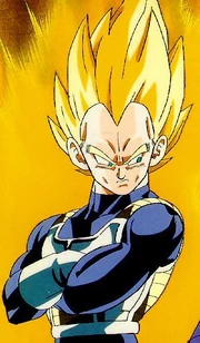SSJ Vegeta in the Androids Saga