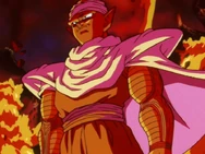 Piccolo with his weighted clothing on