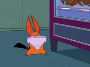 Ling-Ling with some soiled panties.