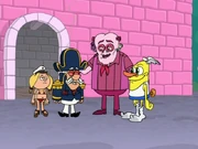 Franken Berry introduces Wooldoor to Cap'n Crunch.