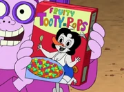 Toot's cereal box.