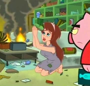 Clara copes with the shock.