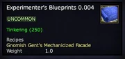 Experimenter's Blueprints 0.004