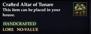 Crafted Altar of Tunare (Visible)