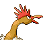 Imagen posterior de Fearow en la tercera generación