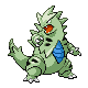 Imagen de Tyranitar macho o hembra en Pokémon Platino