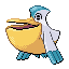 Imagen de Pelipper en Pokémon Rojo Fuego y Verde Hoja