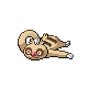 Imagen de Slakoth macho o hembra en Pokémon Platino