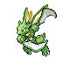 Imagen de Scyther hembra en Pokémon Platino
