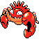 Imagen de Kingler en Pokémon Plata