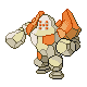 Imagen de Regirock en Pokémon Diamante y Perla