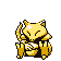 Imagen de Abra en Pokémon Rojo y Azul