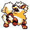 Imagen de Arcanine en Pokémon Cristal