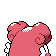 Imagen posterior de Blissey en la segunda generación