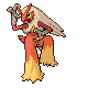 Imagen de Blaziken macho en Pokémon Platino (2)