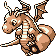 Imagen de Dragonite en Pokémon Verde