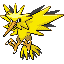 Imagen de Zapdos en Pokémon Rojo Fuego y Verde Hoja