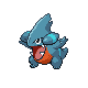 Imagen de Gible macho en Pokémon Platino