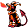 Imagen de Houndoom en Pokémon Oro
