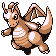 Imagen de Dragonite en Pokémon Rojo y Azul