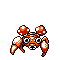 Imagen de Paras en Pokémon Cristal