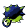 Imagen posterior de Qwilfish en la segunda generación