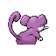 Imagen posterior de Rattata en la tercera generación